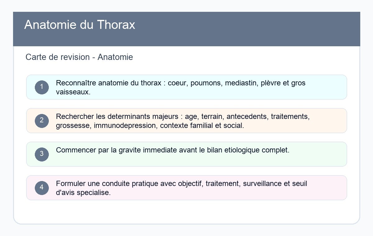 Anatomie du Thorax