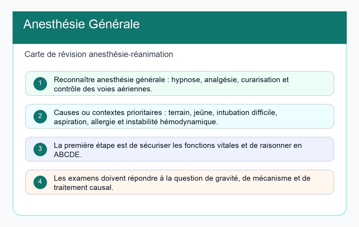 Anesthésie Générale