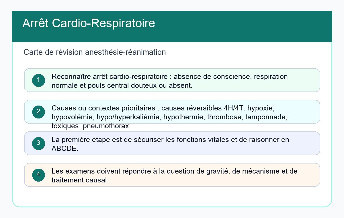 Arrêt Cardio-Respiratoire