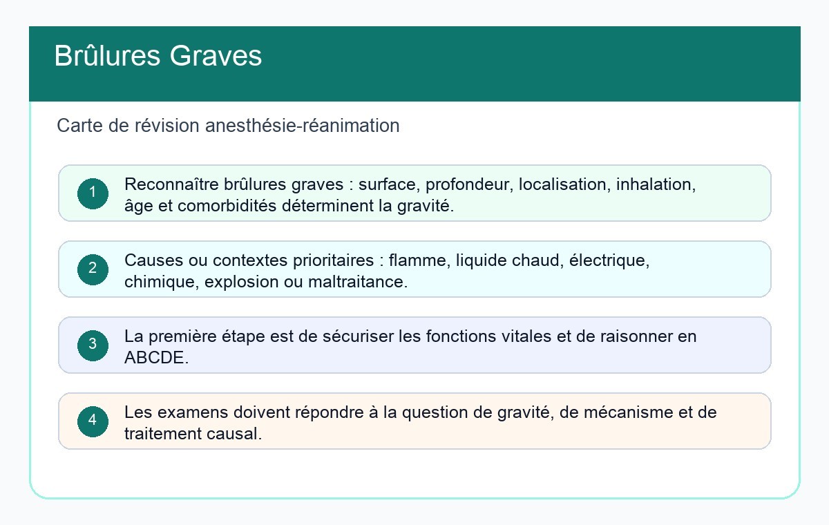 Brûlures Graves
