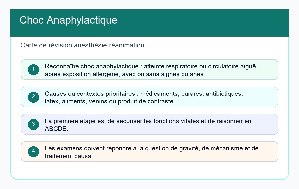 Choc Anaphylactique