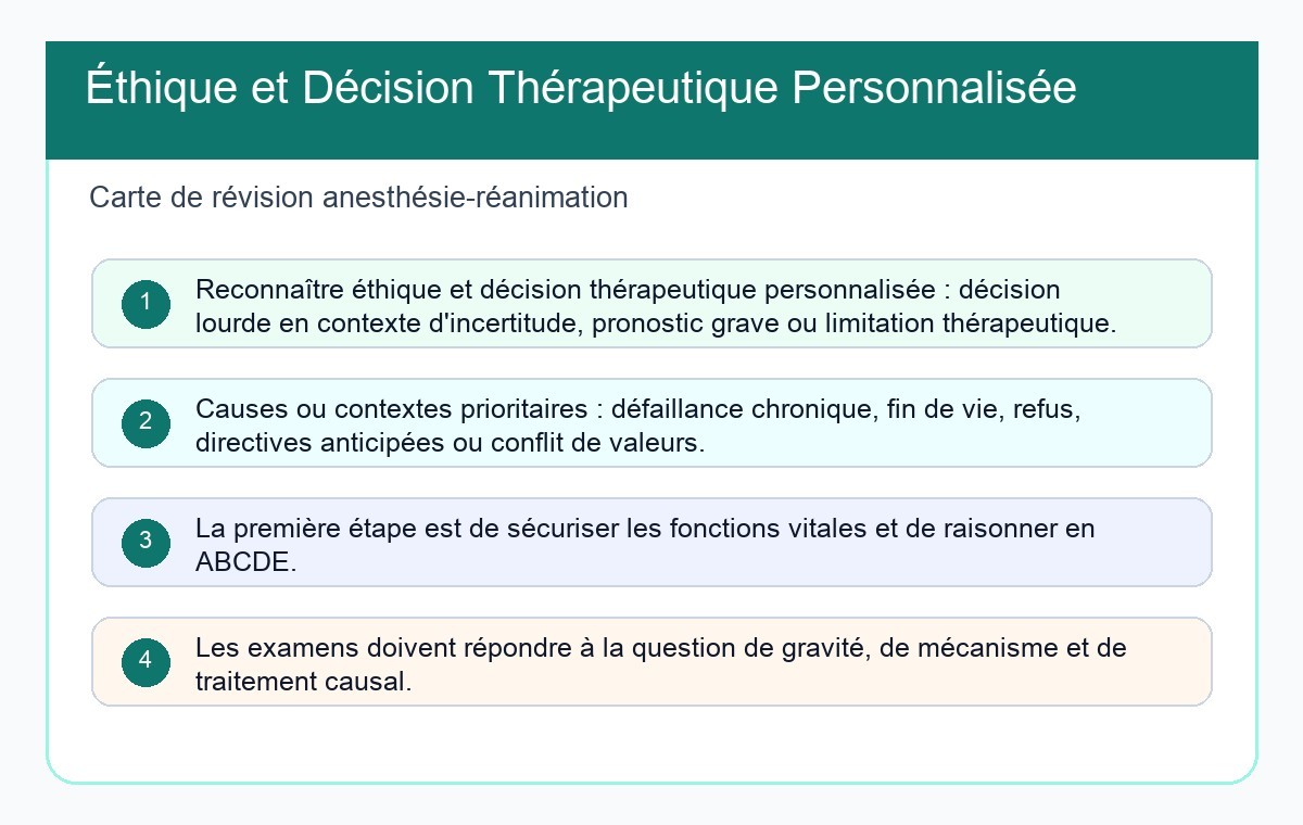 Éthique et Décision Thérapeutique Personnalisée