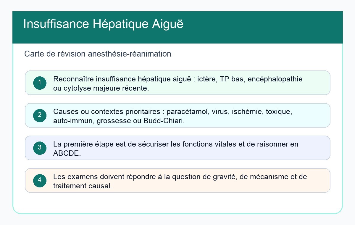 Insuffisance Hépatique Aiguë