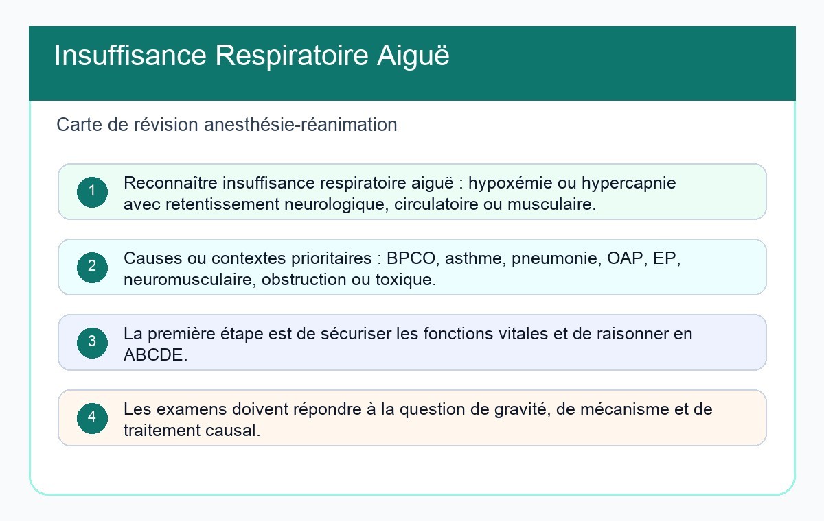 Insuffisance Respiratoire Aiguë