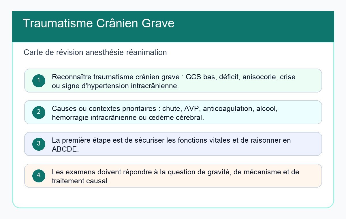 Traumatisme Crânien Grave