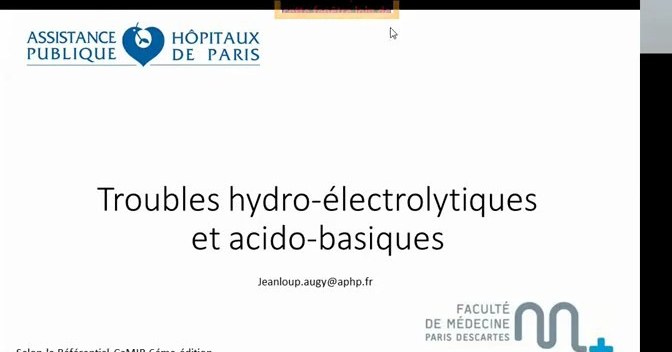 Troubles Hydro-Électrolytiques et Acido-Basiques en Réanimation