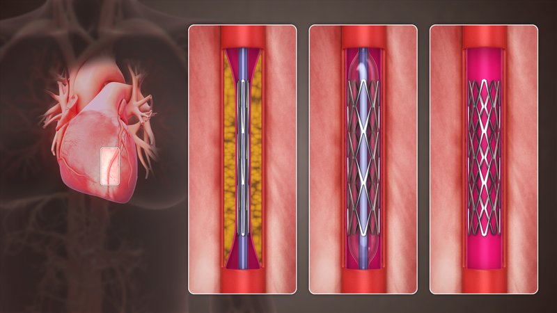 Revascularisation coronarienne (angioplastie, pontage PAC)