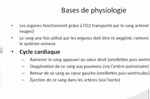 Conférence Introductive de Cardiologie