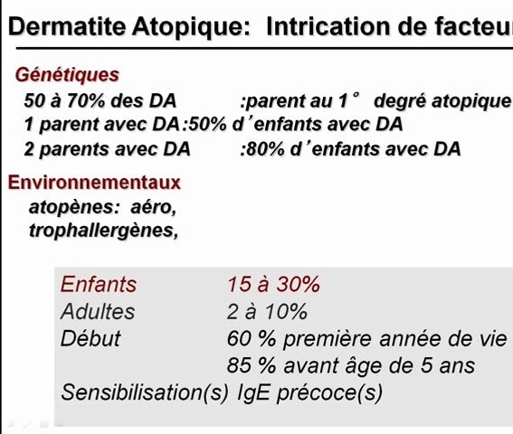 Dermatite Atopique