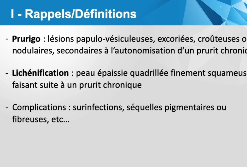 Exanthèmes et Érythrodermies