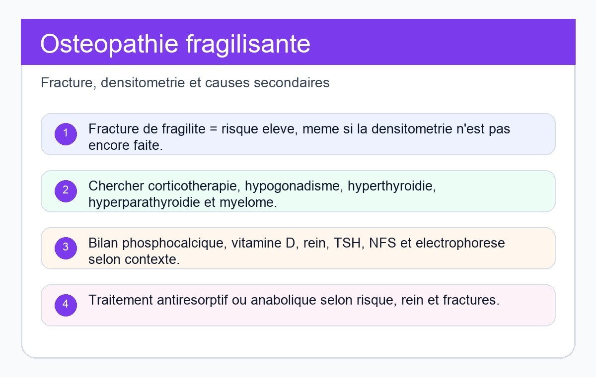 Ostéopathie Fragilisante et Ostéoporose