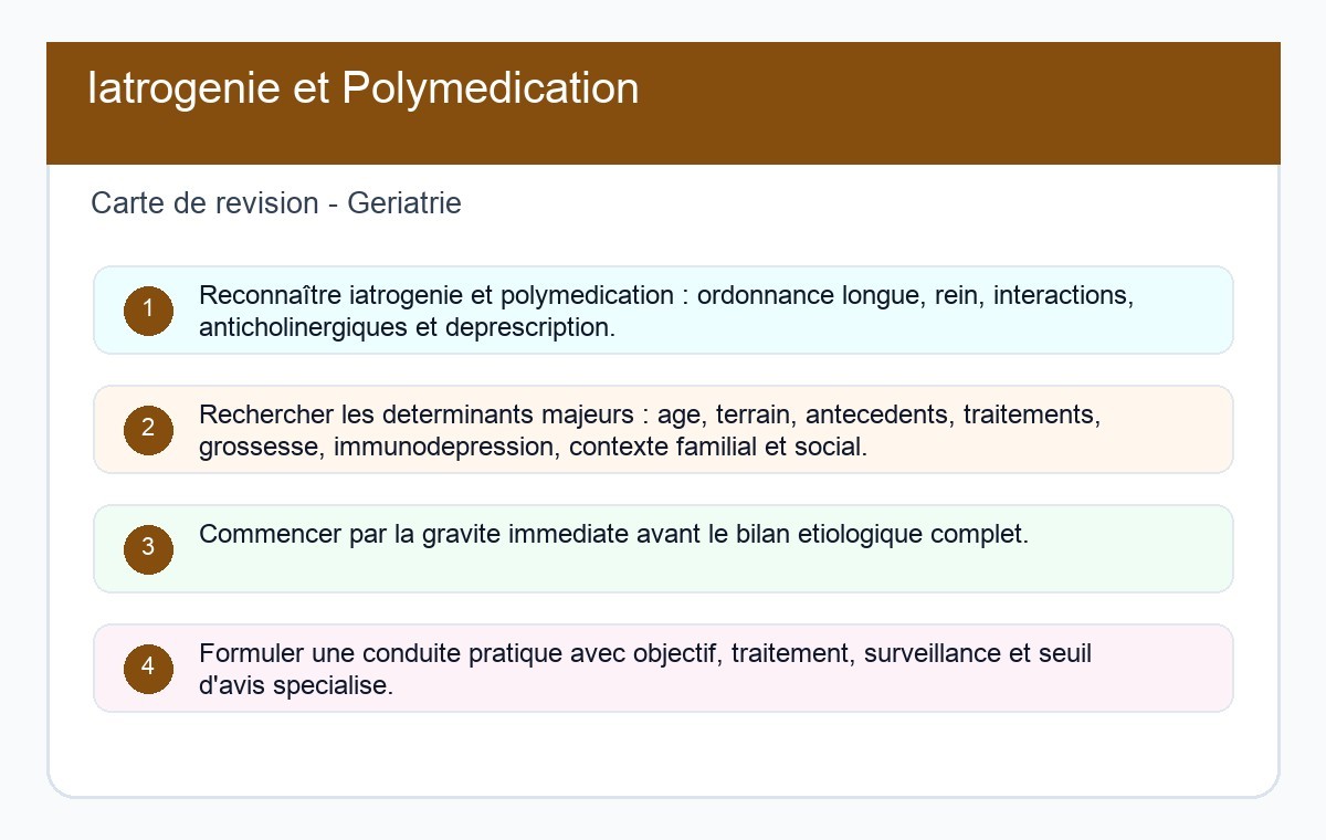 Iatrogénie et Polymédication