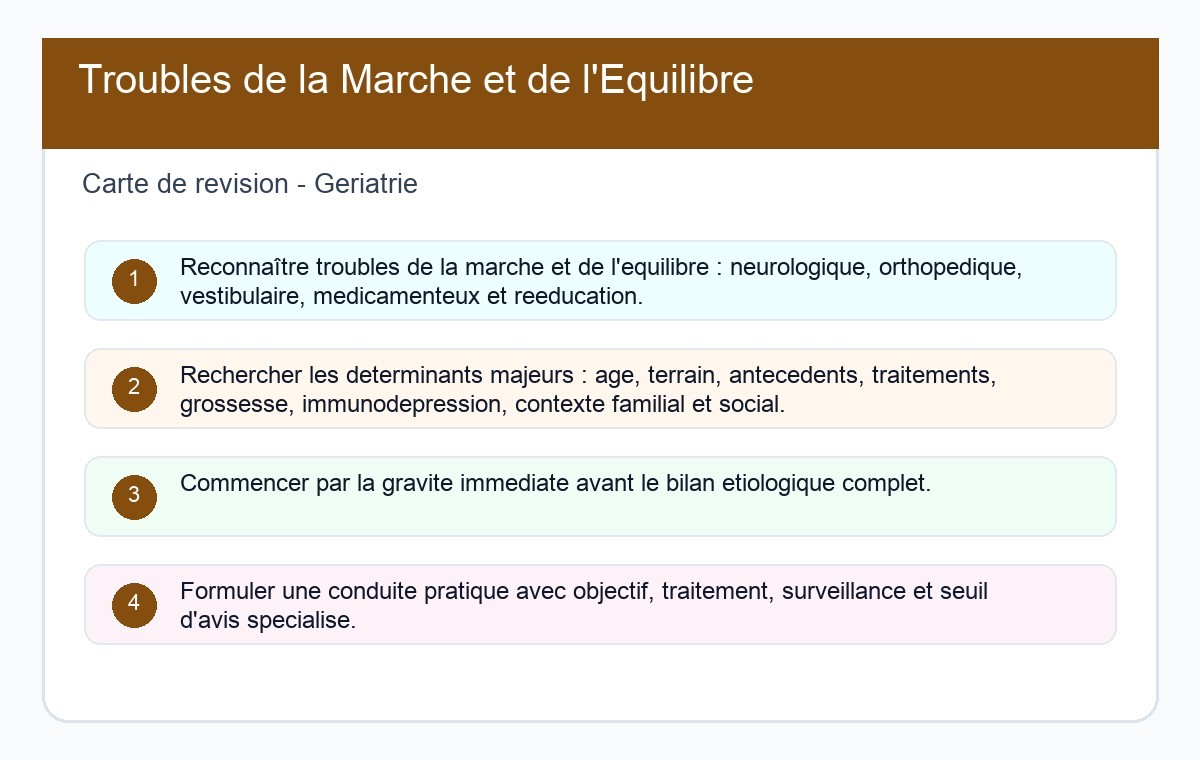 Troubles de la Marche et de l'Équilibre