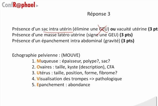 Conférence Introductive de Gynécologie-Obstétrique