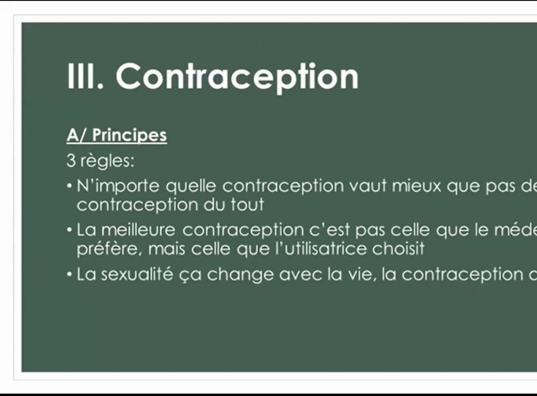 Contraception