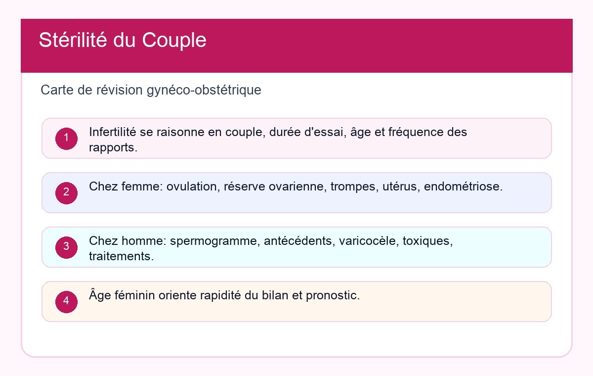 Stérilité du Couplé
