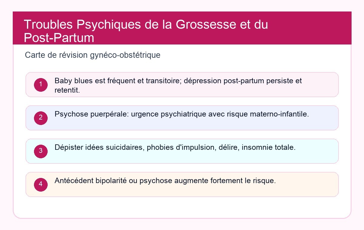 Troubles Psychiques de la Grossesse et du Post-Partum