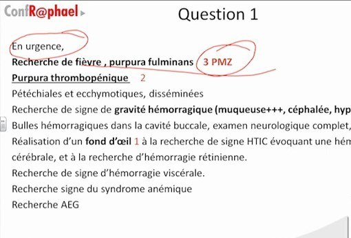 Conférence Introductive d'Hématologie