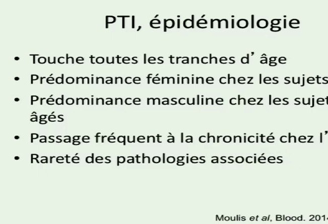 Orientation devant une Thrombopénie