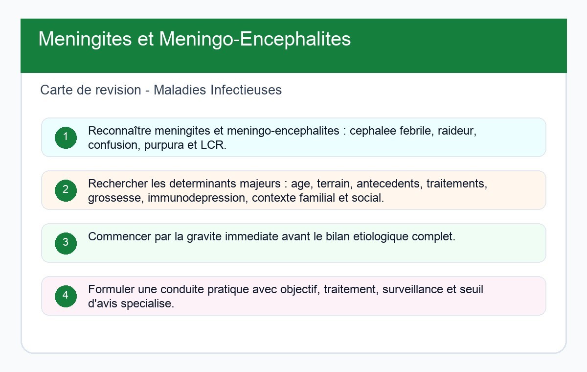 Méningites et Méningo-Encéphalites