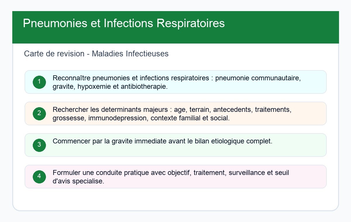 Pneumonies et Infections Respiratoires