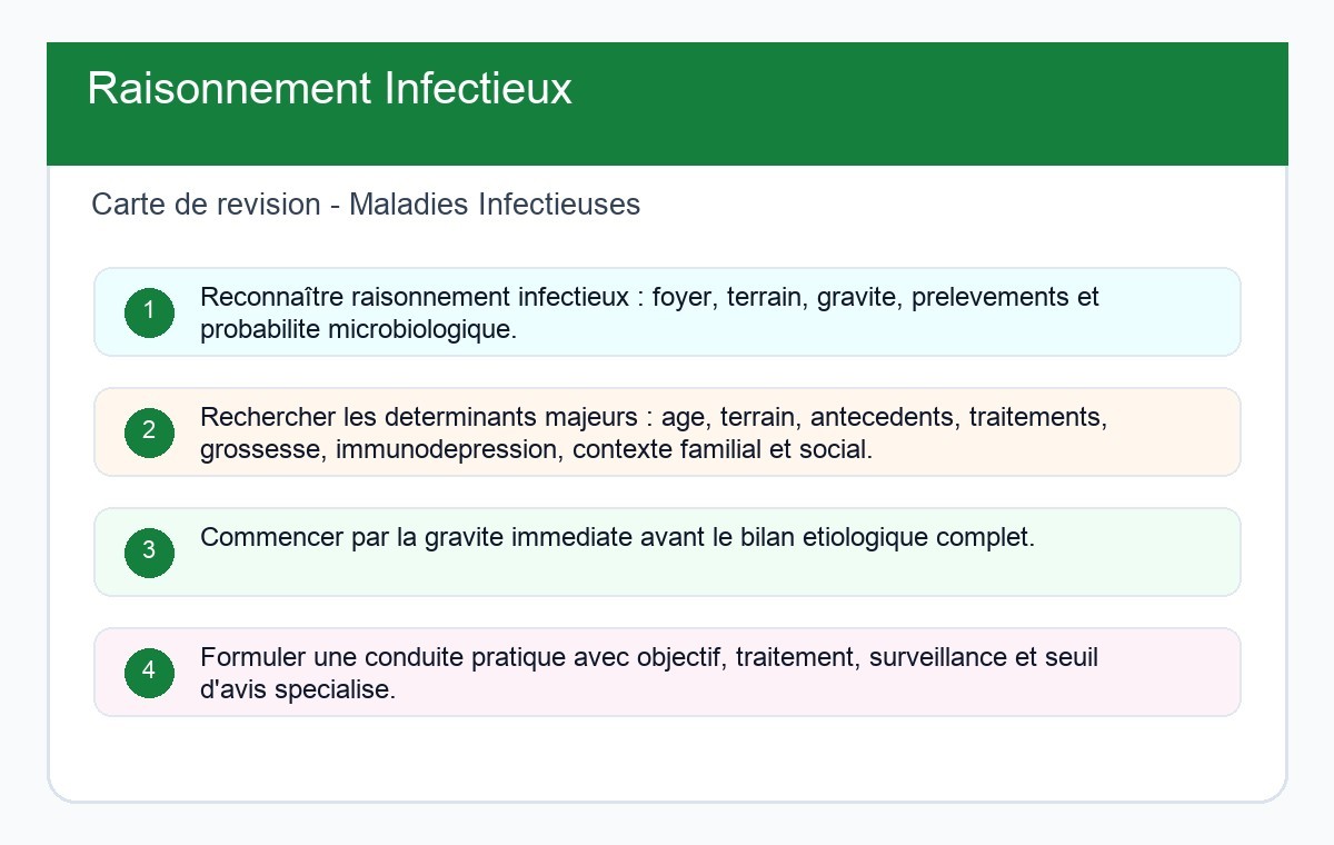Raisonnement Infectieux