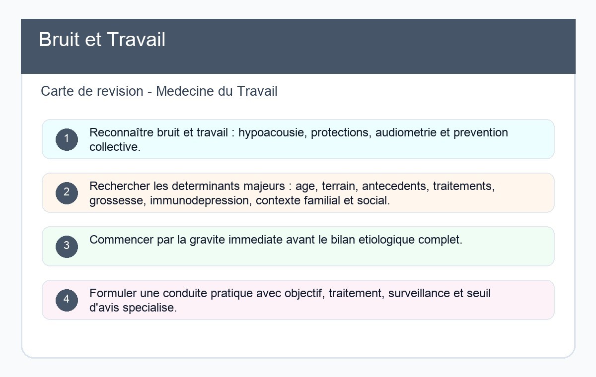 Bruit et Travail