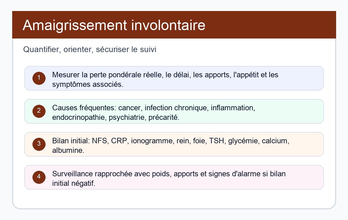 Amaigrissement Involontaire