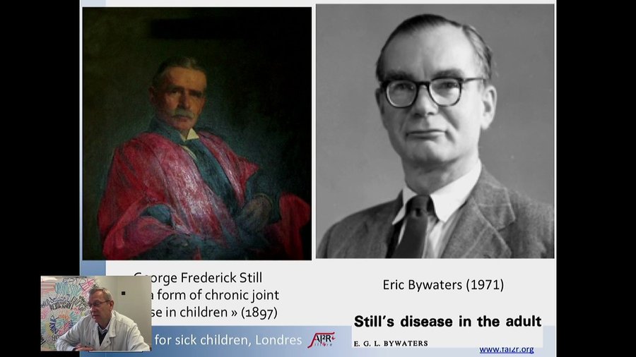 George Frederick Still et Eric Bywaters, éponymes historiques de la maladie