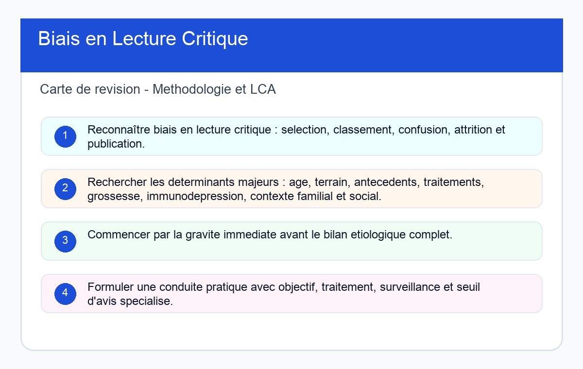 Biais en Lecture Critique