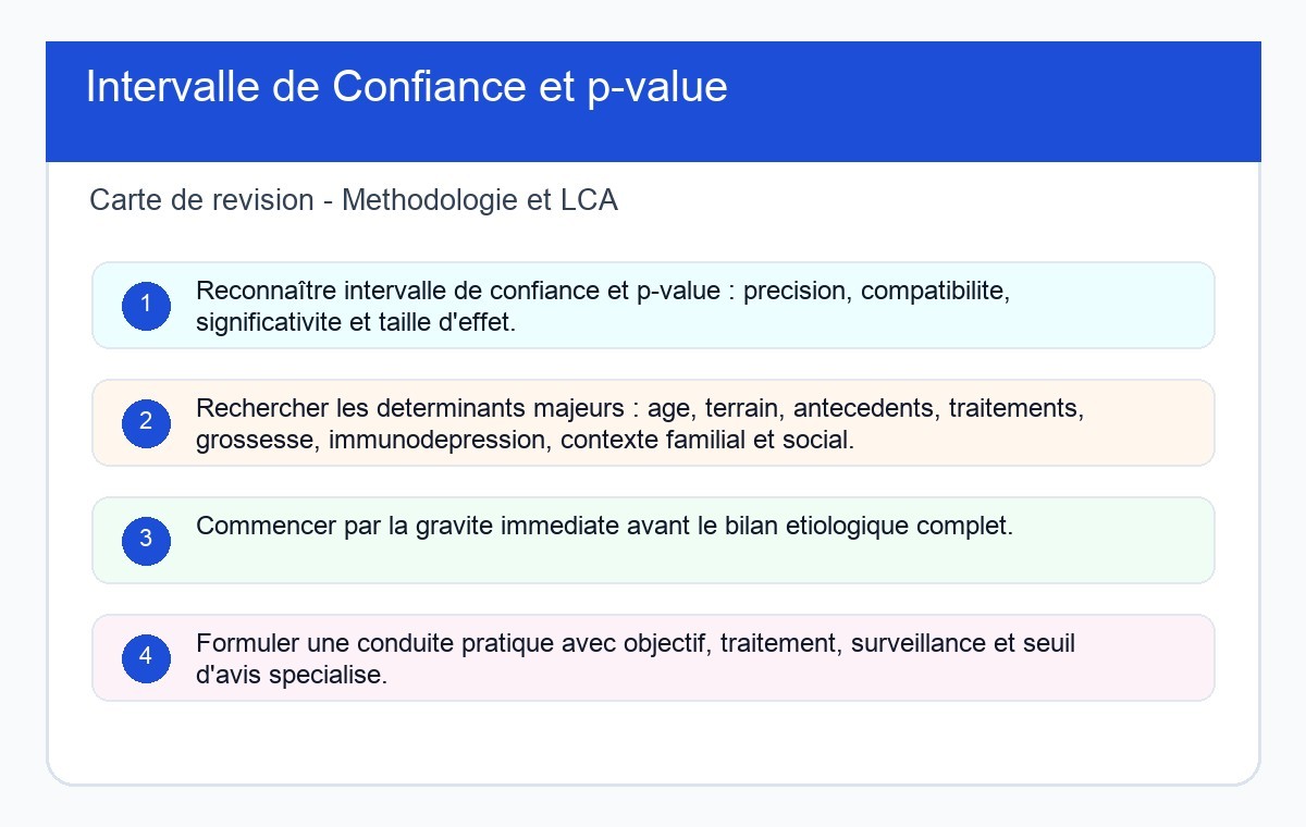 Intervalle de Confiance et p-value