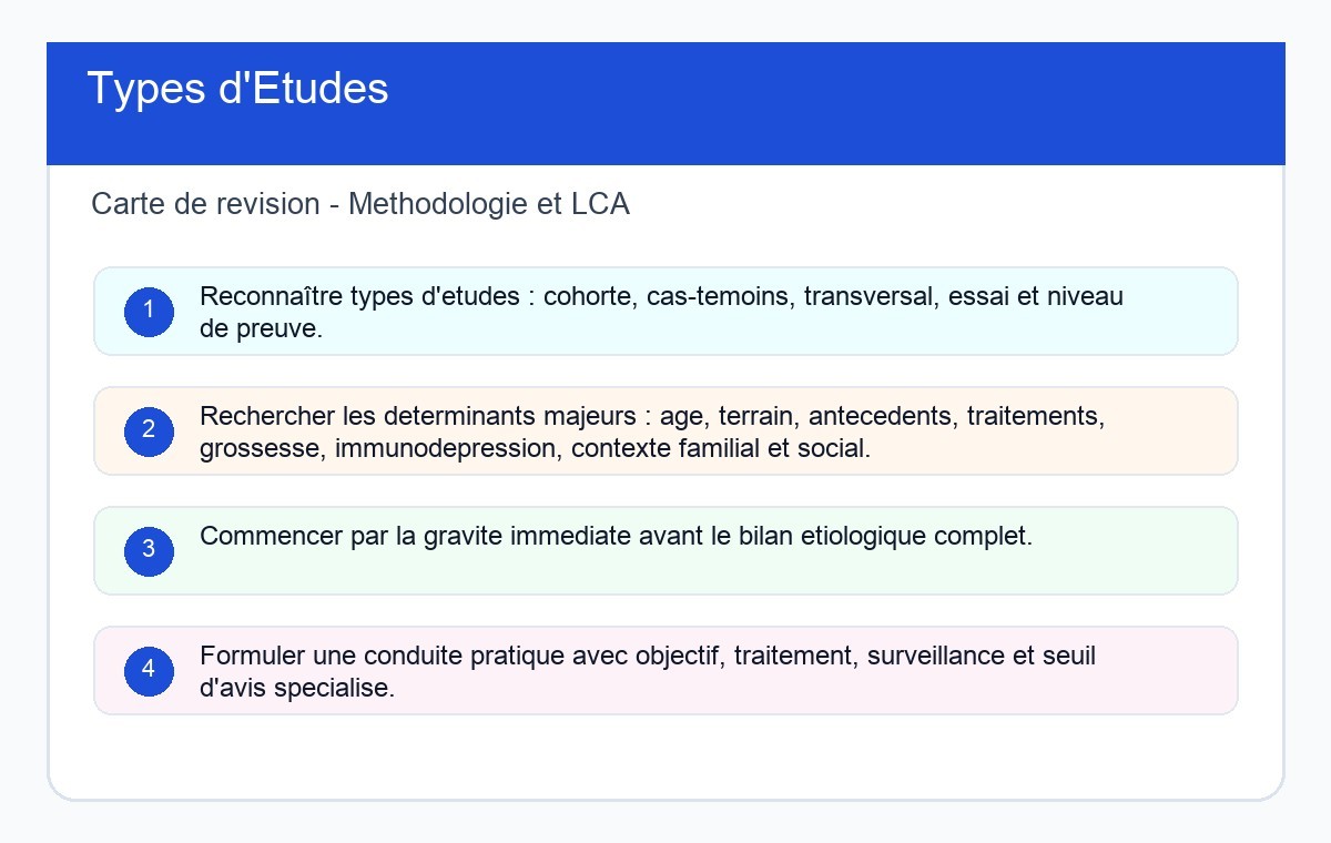 Types d'Études