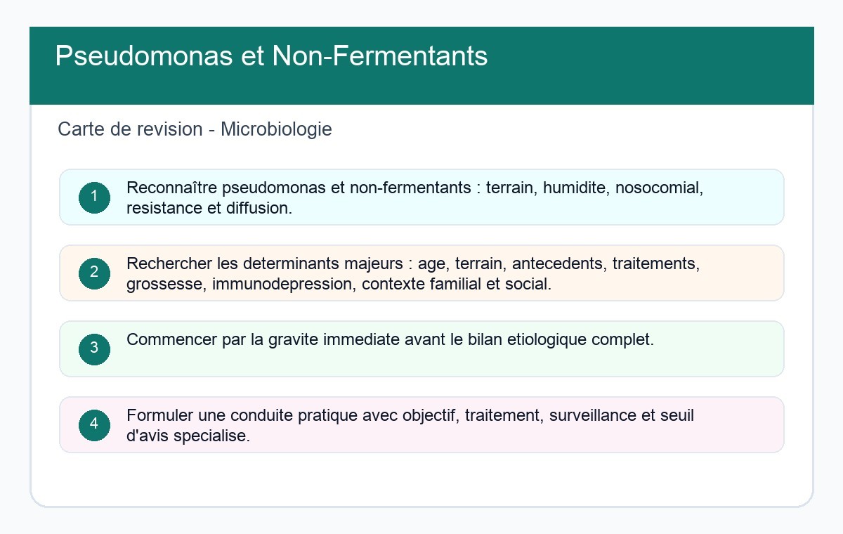 Pseudomonas et Non-Fermentants