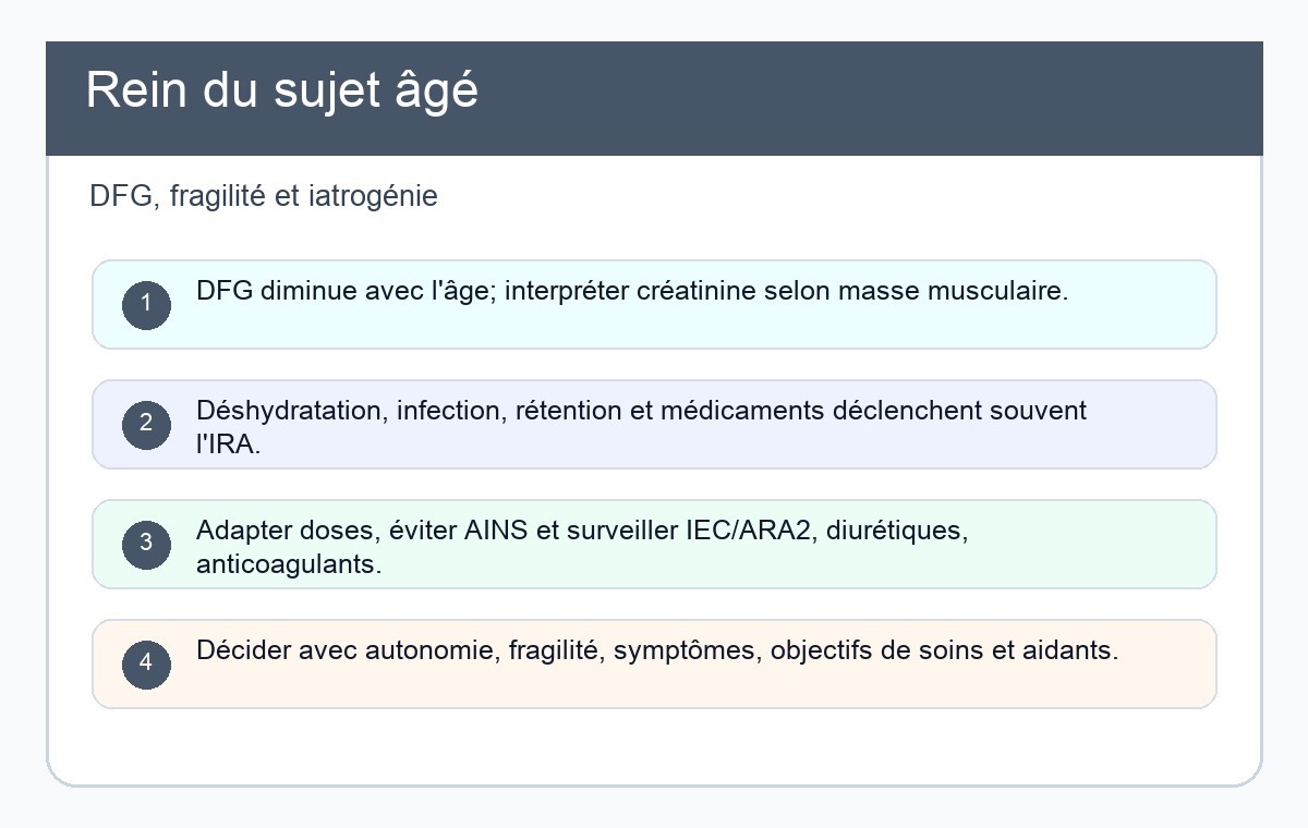 Reins du sujet âgé Die Niere des älteren Patienten