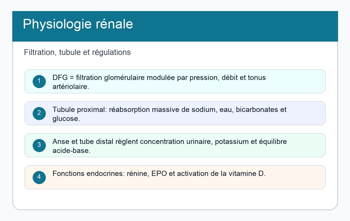 Éléments de Physiologie Rénale