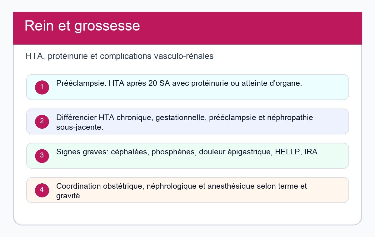 Complications Vasculo-Rénales de la Grossesse