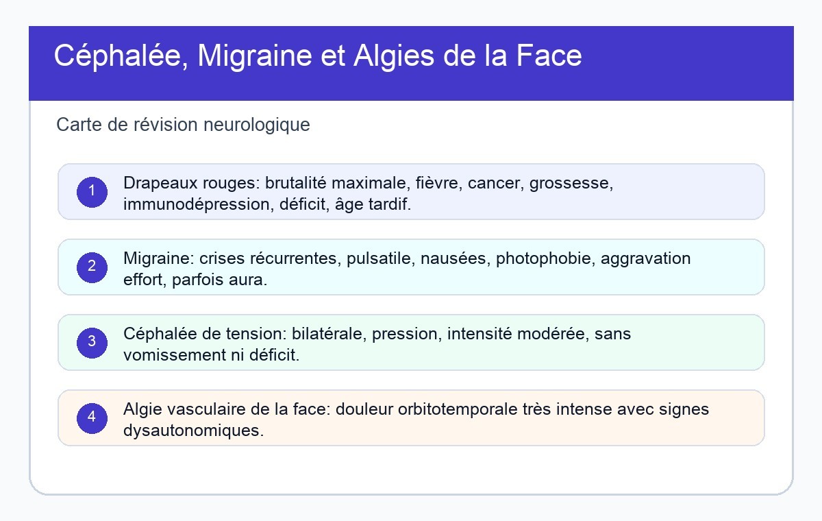 Céphalée, Migraine et Algies de la Face
