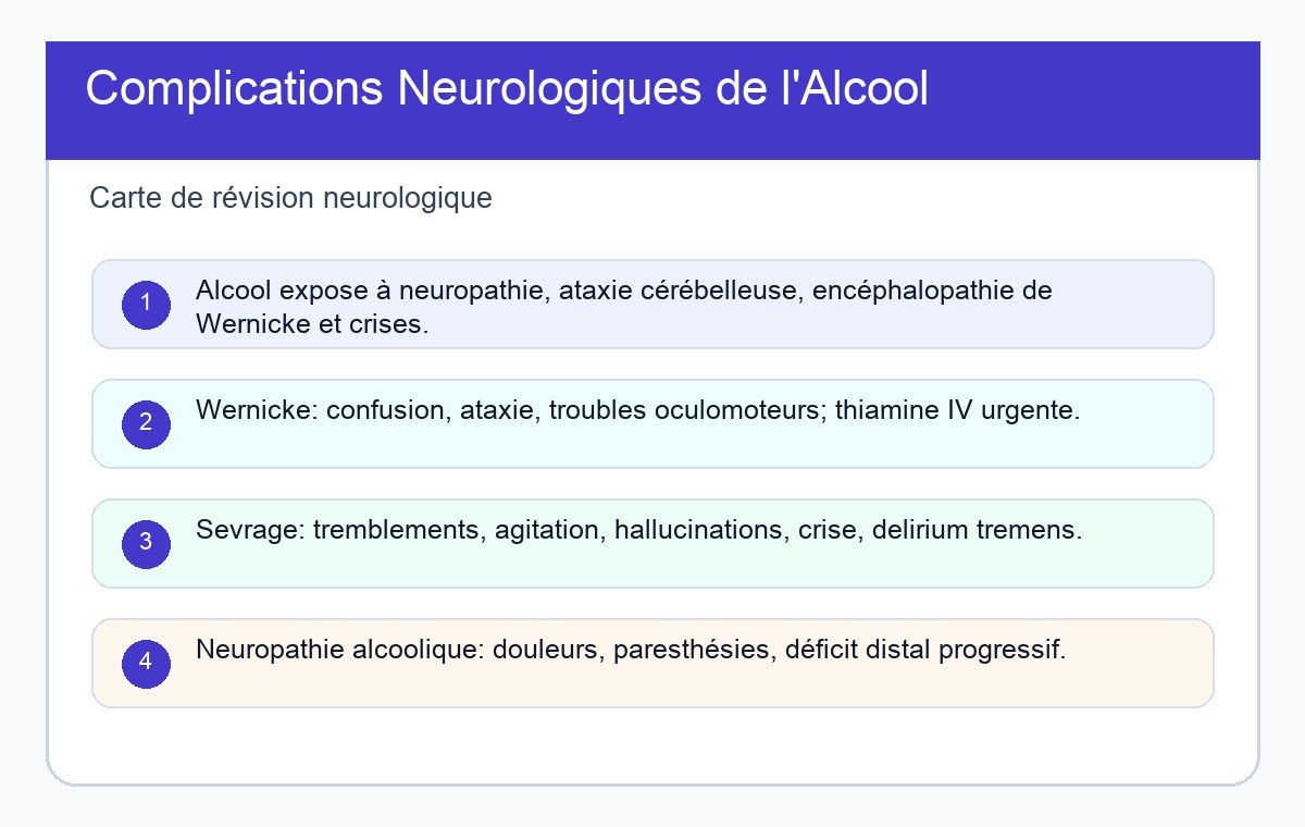 Complications Neurologiques de l'Alcool