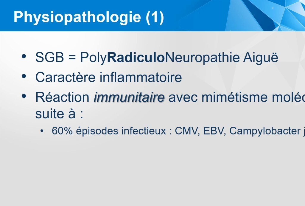 Polyradiculonévrite Aiguë et Guillain-Barré