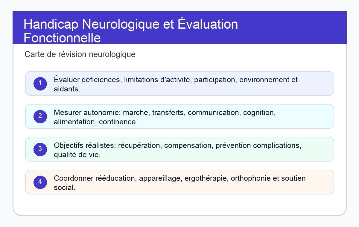 Handicap Neurologique et Évaluation Fonctionnelle