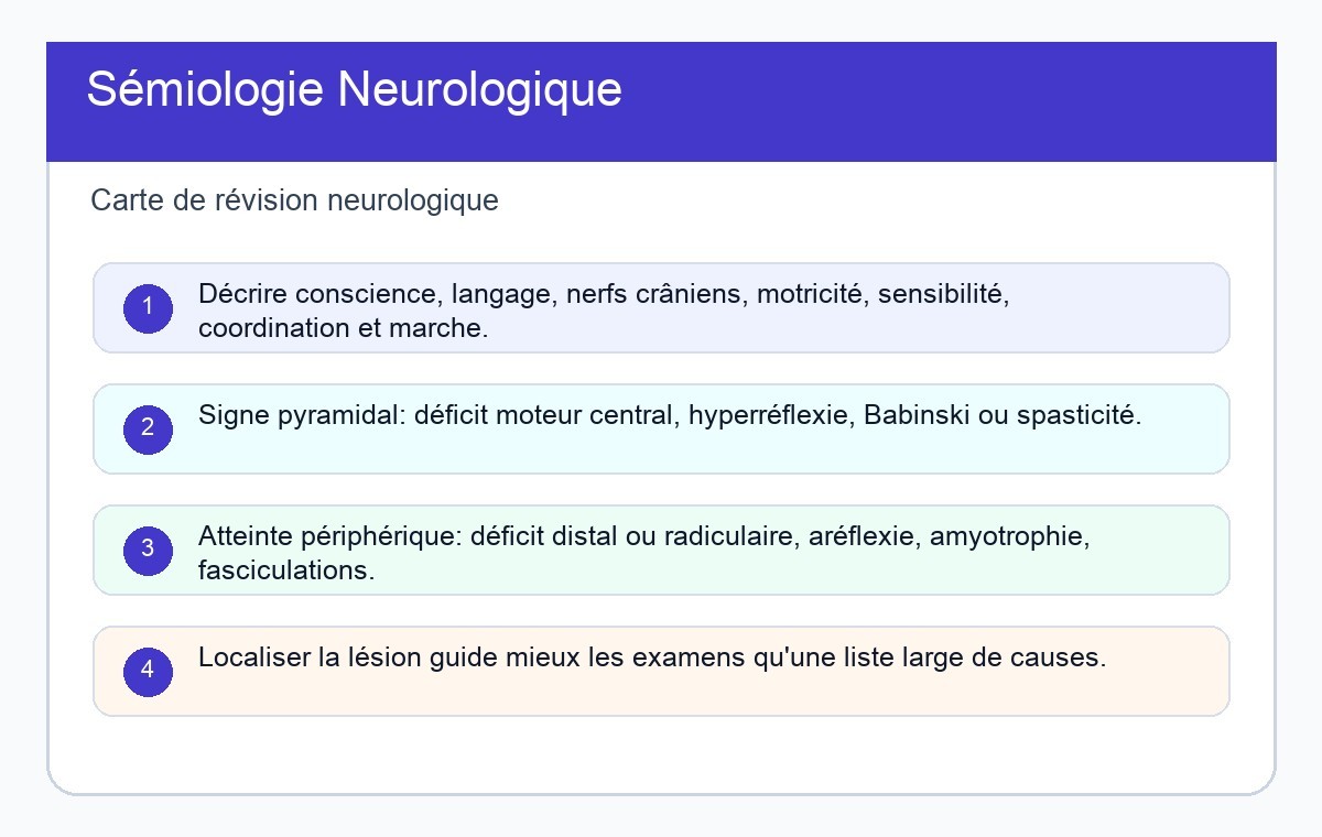 Sémiologie Neurologique