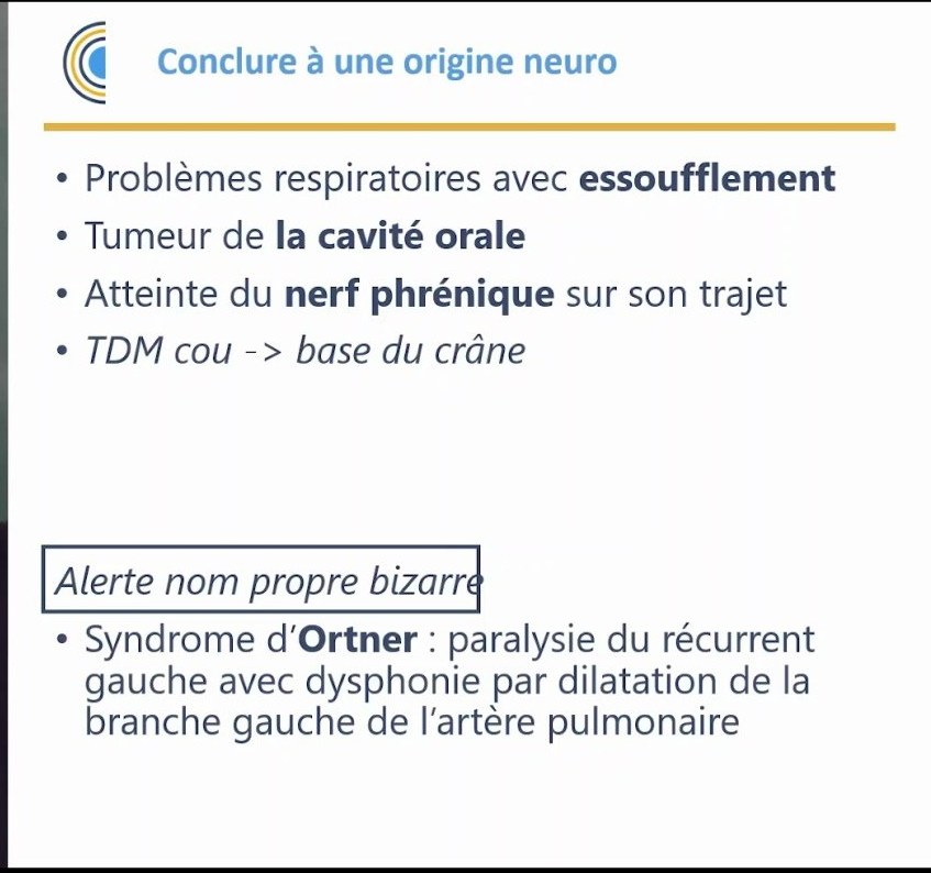 Trouble Aigu de la Parole