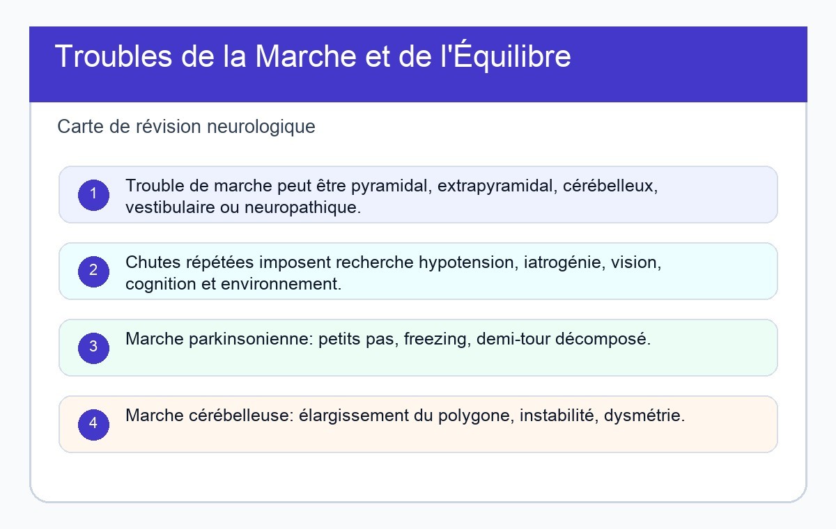 Troubles de la Marche et de l'Équilibre