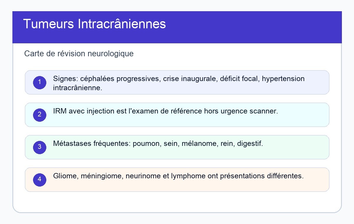 Tumeurs Intracrâniennes