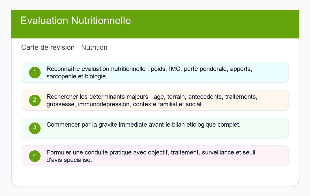Évaluation Nutritionnelle