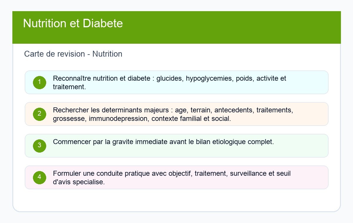 Nutrition et Diabète