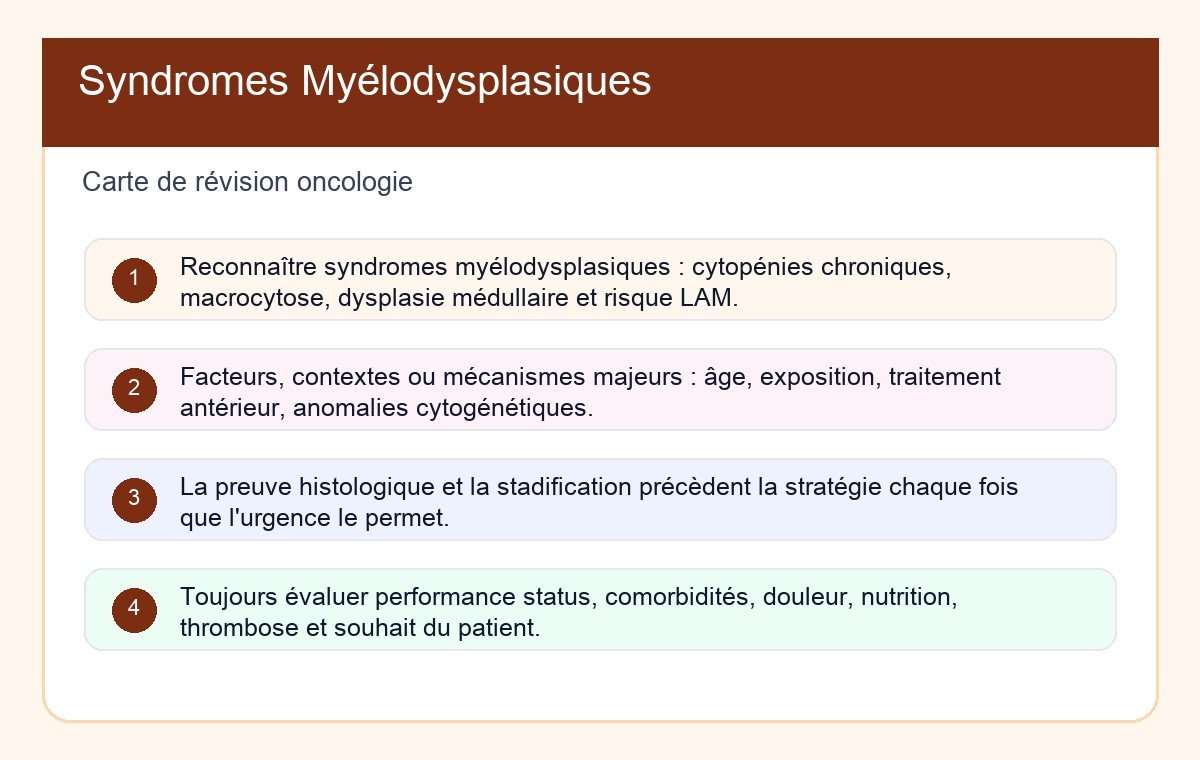 Syndromes Myélodysplasiques