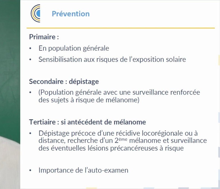 Tumeurs Cutanées Épithéliales et Mélaniques