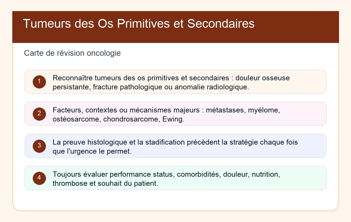 Tumeurs des Os Primitives et Secondaires