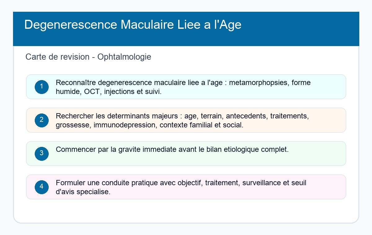 Dégénérescence Maculaire Liée à l'Âge